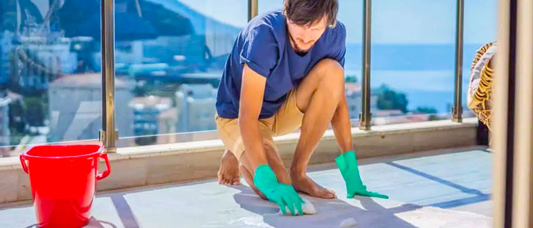 How to Clean the Balcony floor 