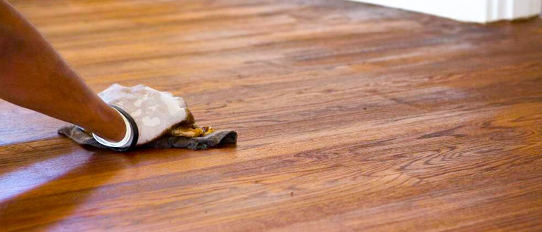 Prepare-the-area-to-fix-dents-in-the-hardwood-floors