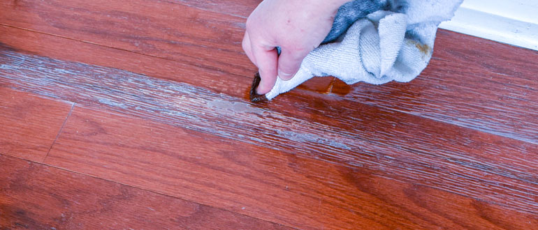 How Can I Fix Surface Level Gouges In Hardwood Floors