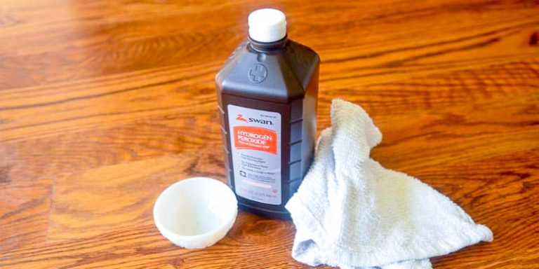 How To Use Hydrogen Peroxide on Hardwood Floors